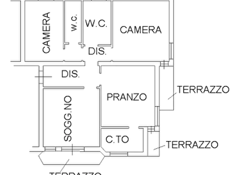 Immagine 11 di Appartamento in vendita  in Via Flaminia a Fermignano