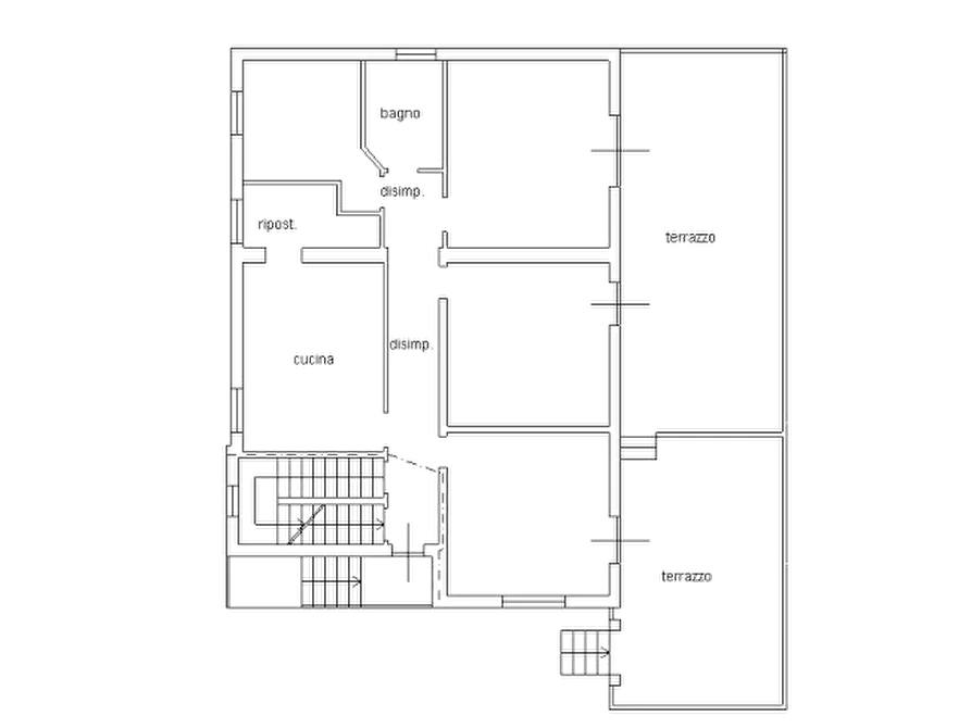 Immagine 17 di Appartamento in vendita  in Str. Fonte Carrà  a Grottazzolina