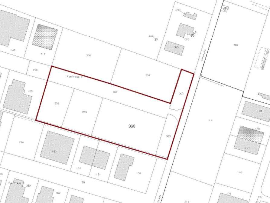 Immagine 4 di Terreno agricolo in vendita  in Localita' Romitaggio a Fontevivo