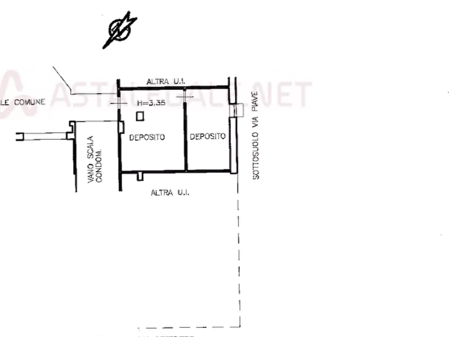 Immagine 9 di Magazzino in vendita  in Via Piave a Moncalieri