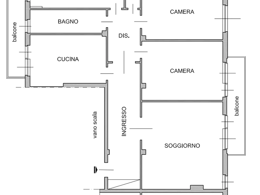 Immagine 25 di Appartamento in vendita  in Via Principe Amedeo a Santena