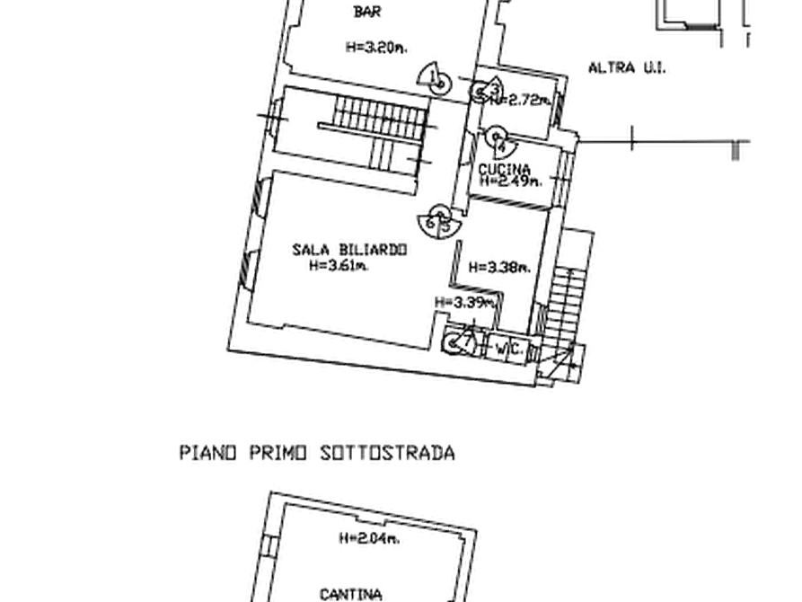 Immagine 5 di Negozio in vendita  in Via Angelo Cazzola a Pinarolo Po