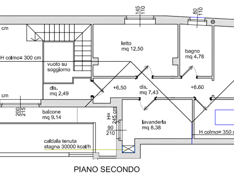 Immagine 10 di Appartamento in vendita  in Via Goffredo Mameli a Romano Di Lombardia