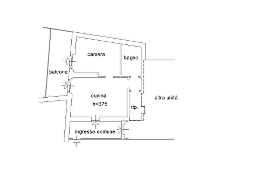 Immagine 13 di Appartamento in vendita  in Via Umberto I a Lungavilla