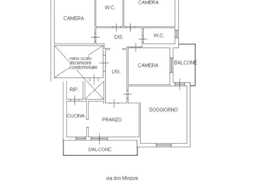 Immagine 11 di Appartamento in vendita  in Via Don Minzoni a Rufina