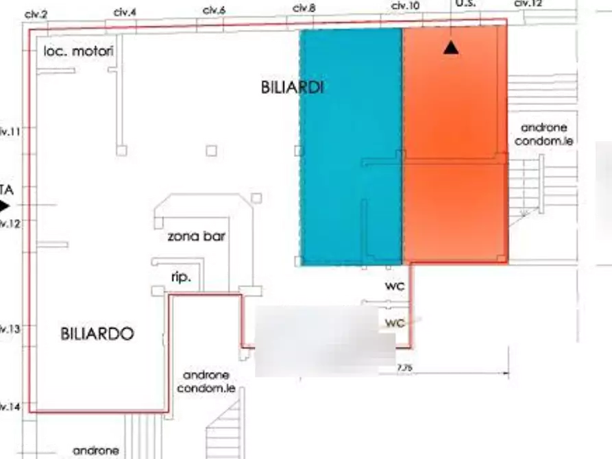 Immagine 2 di Negozio in vendita  in Via Marco Carellario a Roma