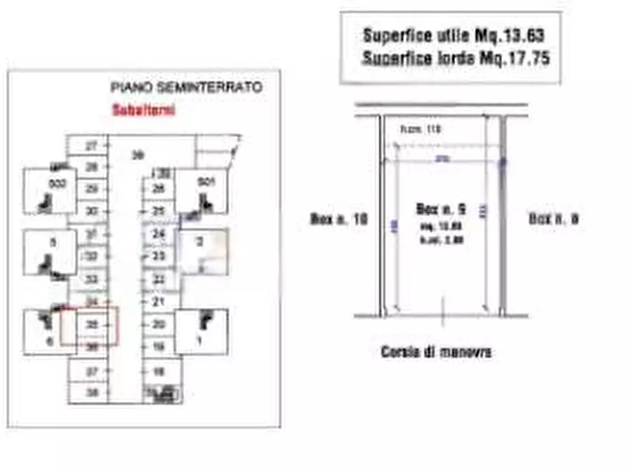 Immagine 13 di Garage in vendita  in Via Pietro Romani a Roma