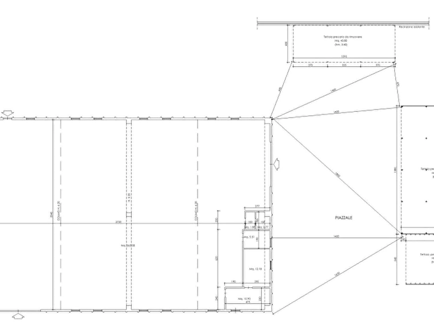 Immagine 7 di Capannone industriale in vendita  in Via delle Monachelle a Pomezia