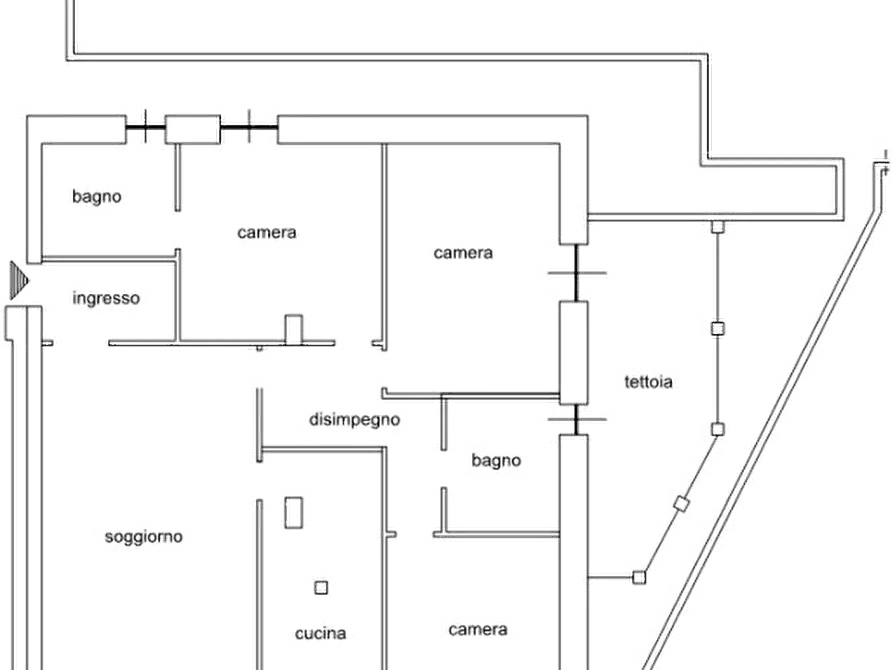 Immagine 7 di Appartamento in vendita  in Via XXV Luglio a Monte Porzio Catone