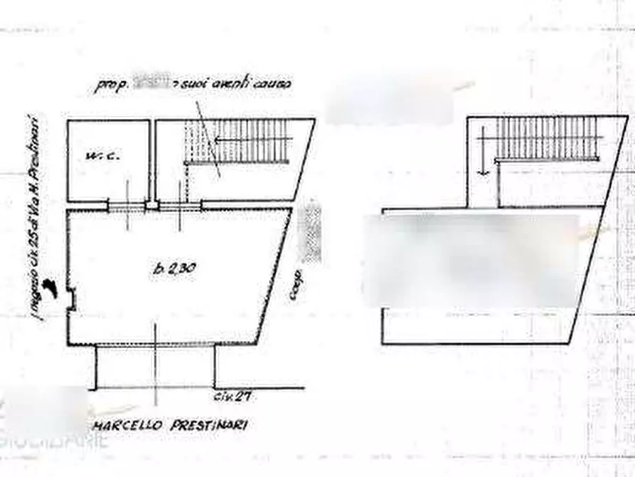 Immagine 14 di Negozio in vendita  in Via Marcello Prestinari a Roma