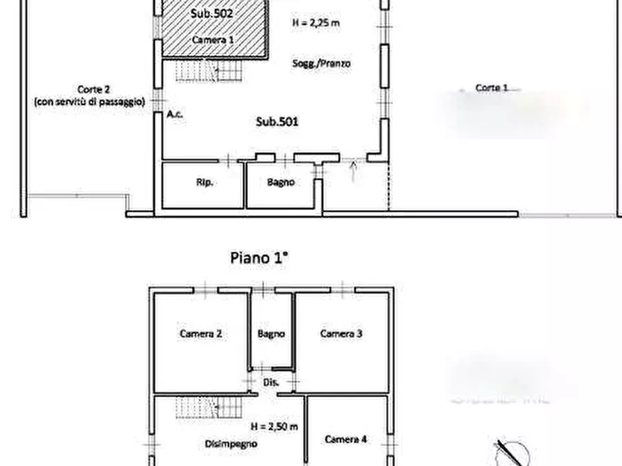 Immagine 27 di Porzione di casa in vendita  in Via Francesco Salvolini a Roma