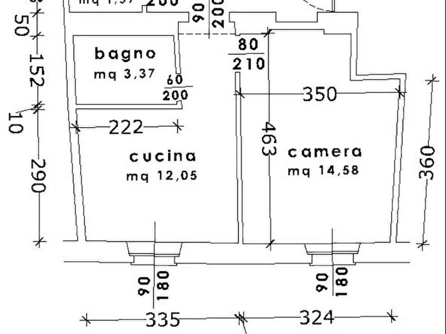 Immagine 12 di Appartamento in vendita  in Vicolo Giuseppe Garibaldi  a Mapello