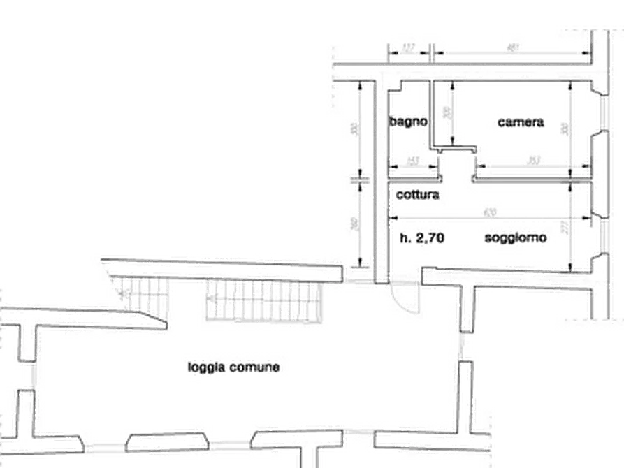 Immagine 17 di Appartamento in vendita  in Piazza S Vincenzo a Madone