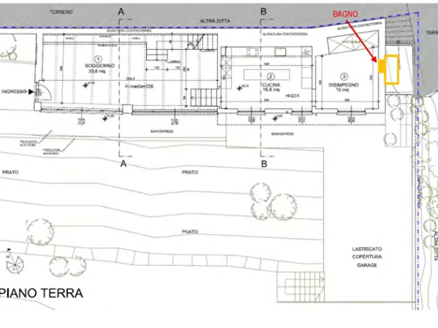 Immagine 18 di Casa indipendente in vendita  in Strada Mongreno a Torino