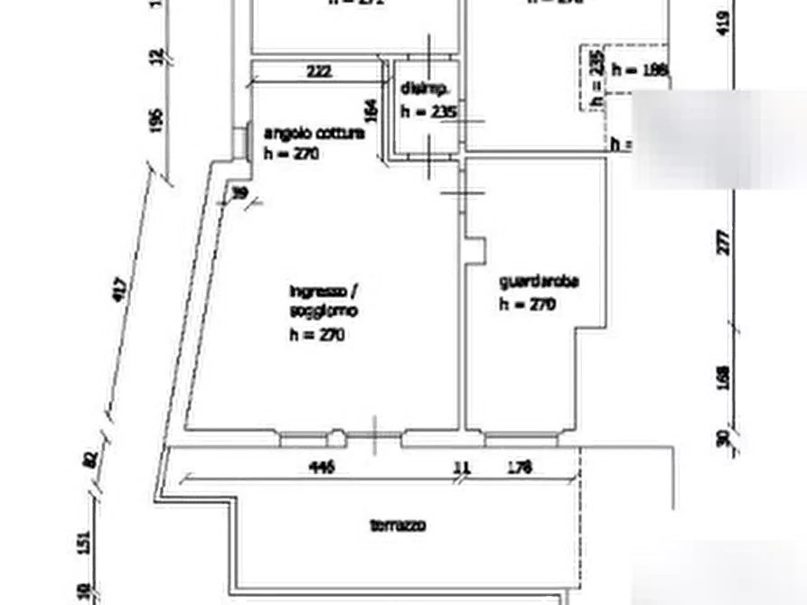 Immagine 17 di Porzione di casa in vendita  in Via Don Marino Mori a Pieve A Nievole