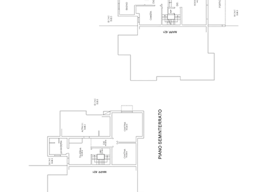 Immagine 11 di Porzione di casa in vendita  in via della Resistenza a Castello D'argile