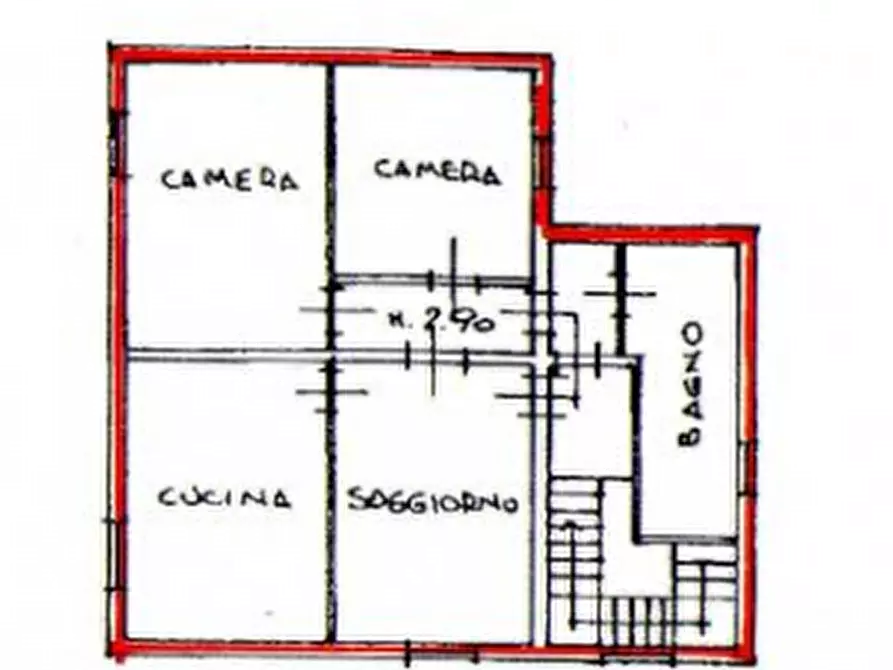 Immagine 12 di Appartamento in vendita  in Via per Volongo a Gambara