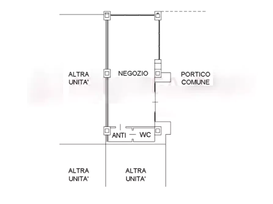 Immagine 15 di Negozio in vendita  in Quartiere della Fornace a Conselve