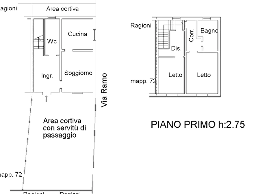 Immagine 9 di Porzione di casa in vendita  in Via Ramo a Dosolo