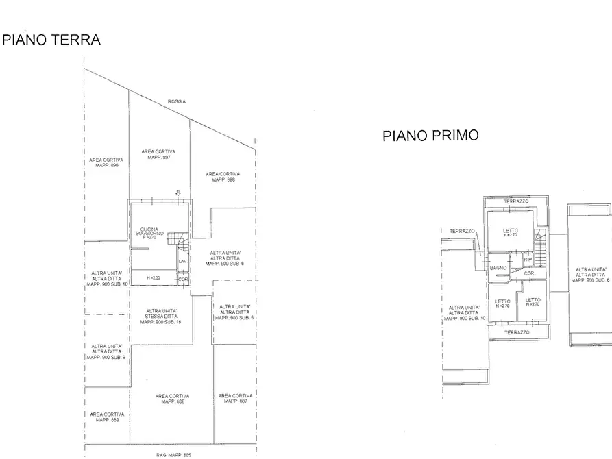 Immagine 13 di Villetta a schiera in vendita  in Via Cirillo Rossi a Commessaggio