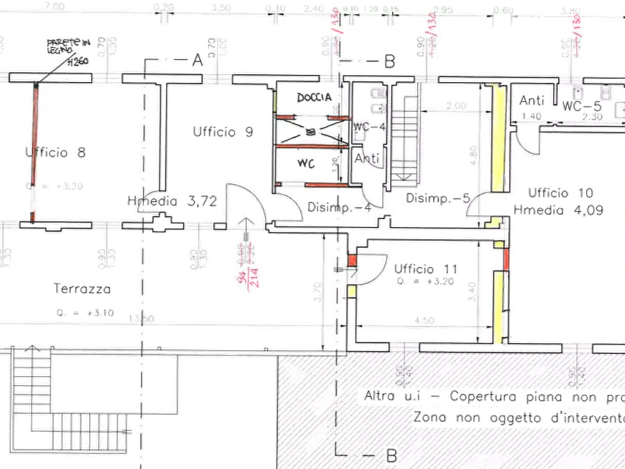 Immagine 10 di Ufficio in vendita  in Via Saragat a Bologna