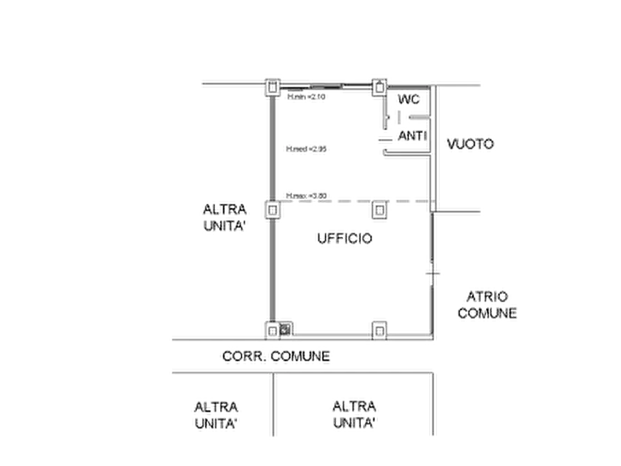 Immagine 3 di Ufficio in vendita  in Quartiere della Fornace a Conselve