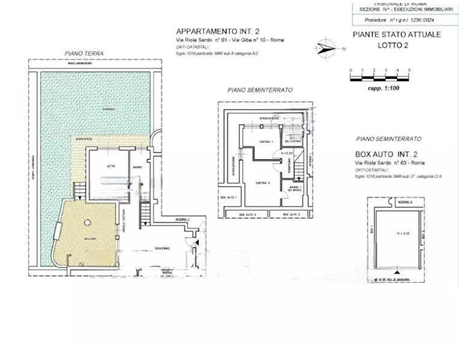 Immagine 30 di Appartamento in vendita  in Via Riola Sardo a Roma