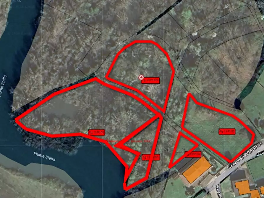 Immagine 12 di Terreno agricolo in vendita  in Via del Porto Patriarcale a Palazzolo Dello Stella