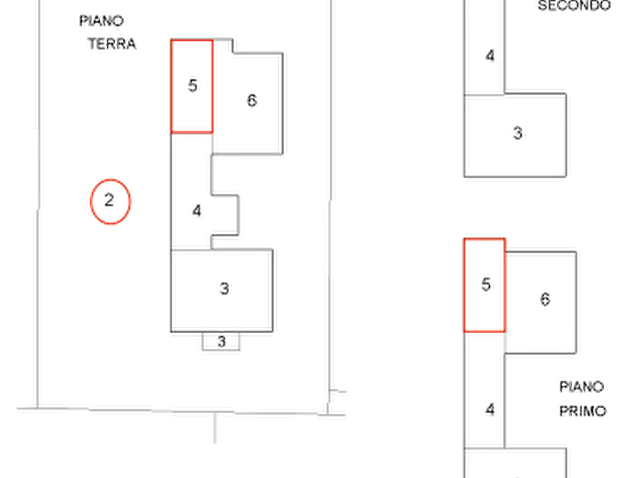 Immagine 16 di Porzione di casa in vendita  in via Stazione a Alseno