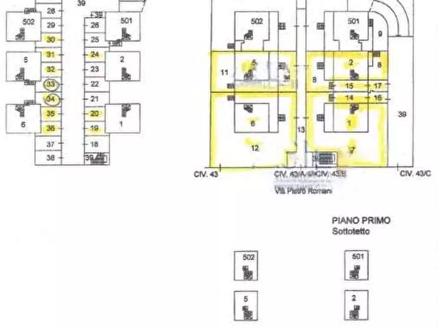Immagine 15 di Garage in vendita  in Via Pietro Romani a Roma