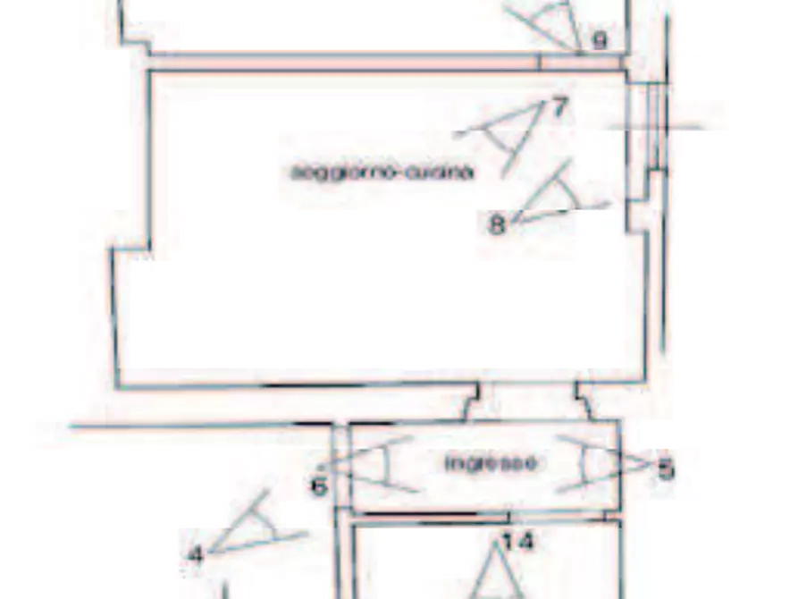 Immagine 9 di Appartamento in vendita  in Via Ghiberti a Pontassieve