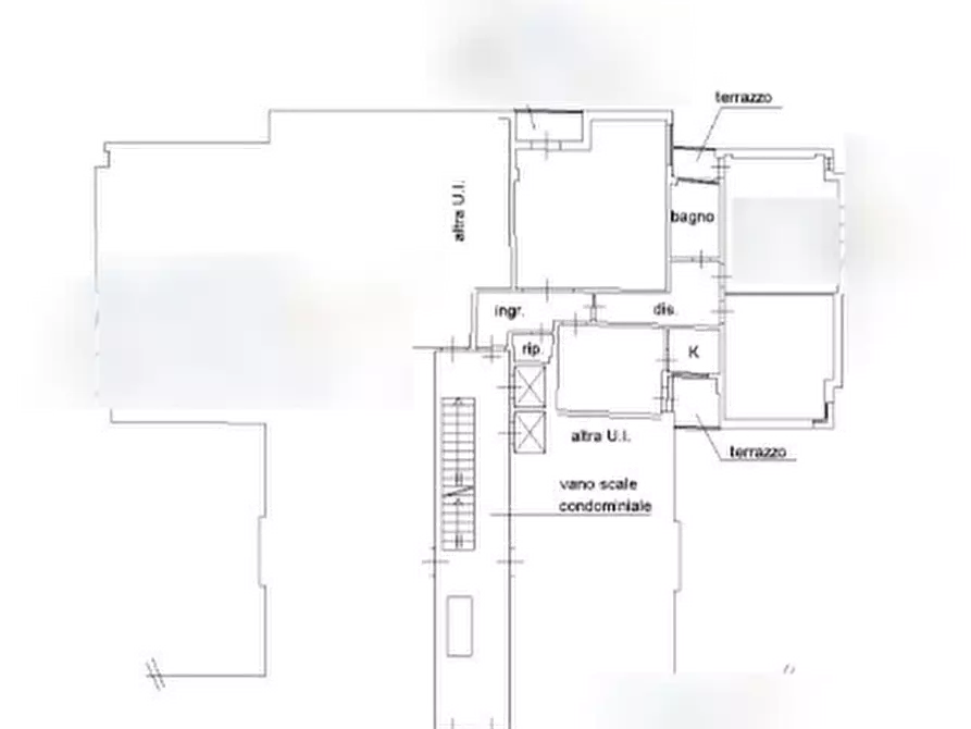 Immagine 8 di Appartamento in vendita  in Via Morelli Gualtierotti Sigismondo  a Pistoia