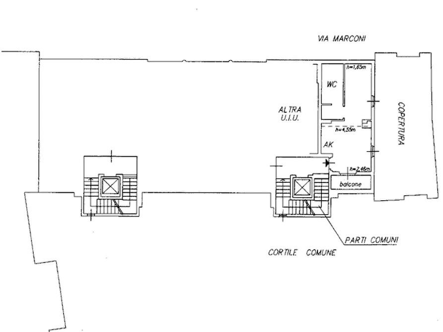 Immagine 7 di Appartamento in vendita  in  Via Marconi  a Roncello