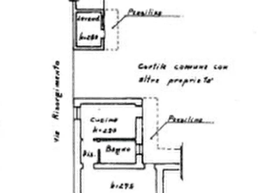 Immagine 5 di Porzione di casa in vendita  in Via Risorgimento  a Zeme