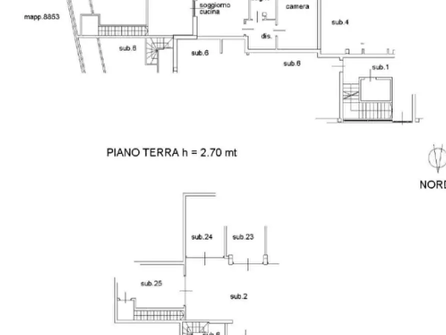 Immagine 13 di Appartamento in vendita  in Via Carso a Romano Di Lombardia