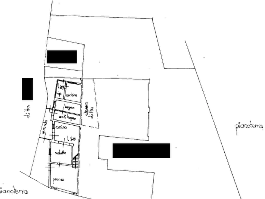 Immagine 4 di Porzione di casa in vendita  in Via Marchefave a Lendinara