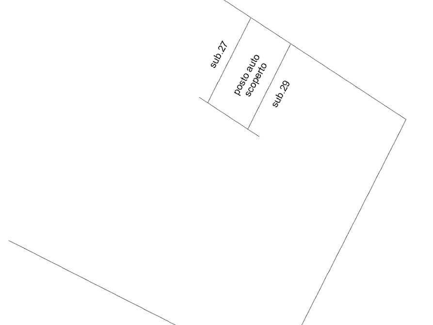 Immagine 11 di Posto auto in vendita  in Via Monsignor Libero Merigg a Voghera