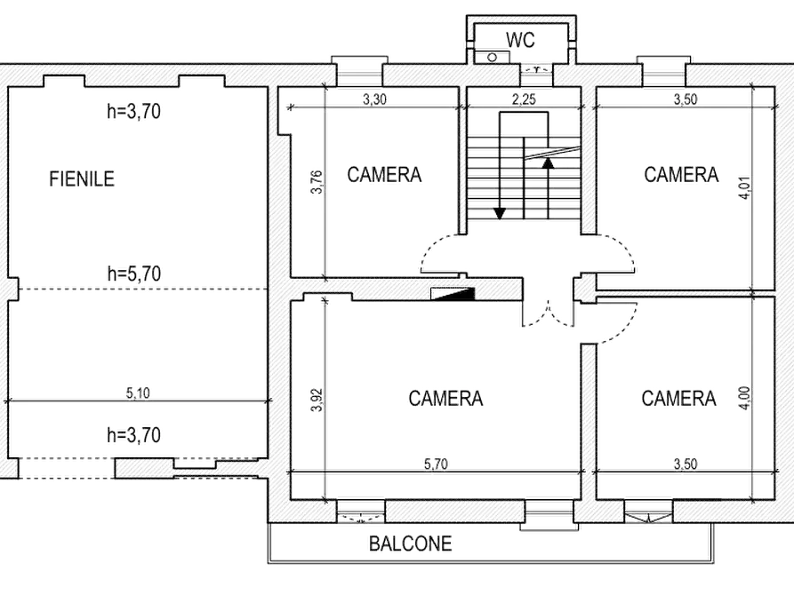 Immagine 13 di Porzione di casa in vendita  in Località Santo Stefano a Albugnano