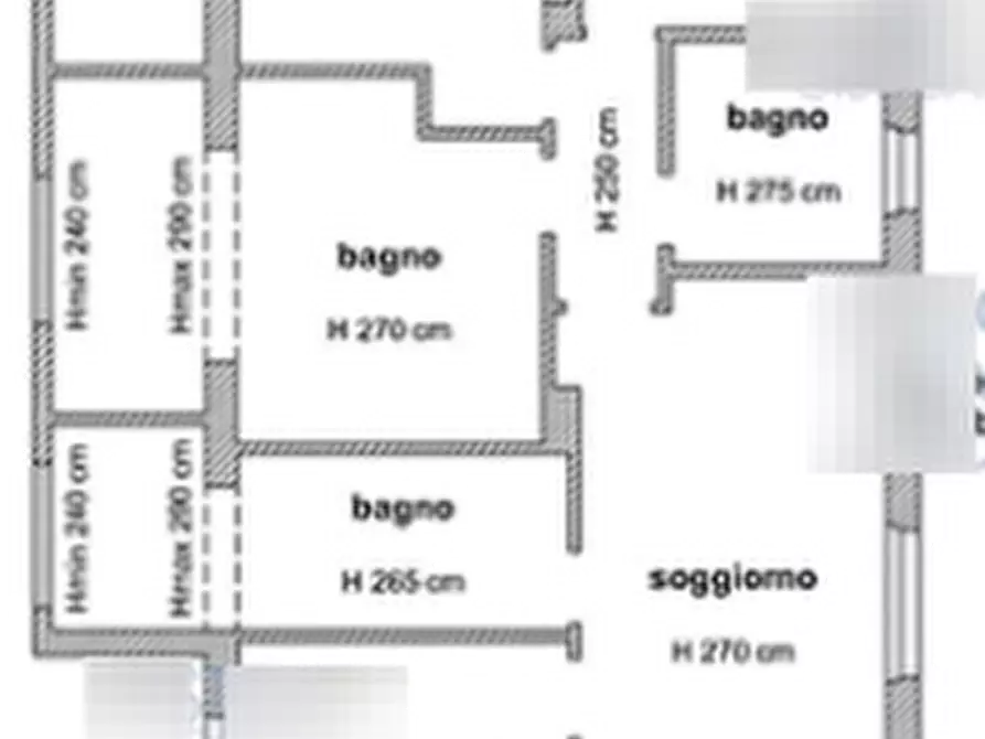 Immagine 16 di Villa in vendita  in Via Erode Attico a Roma