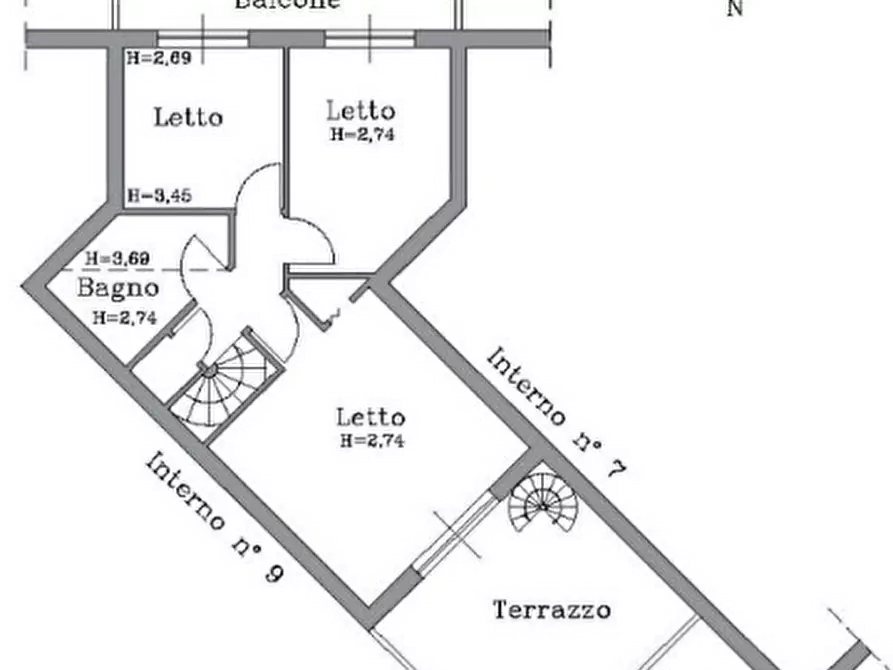 Immagine 14 di Appartamento in vendita  in Via Merope a Anzio