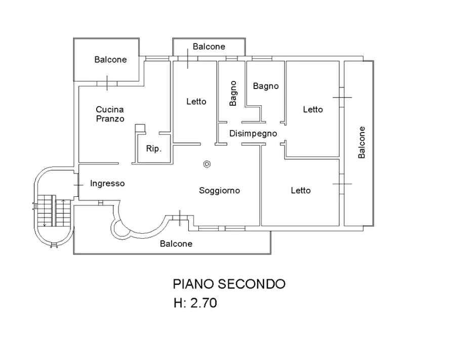 Immagine 24 di Villa in vendita  in Via Silvio Corbari a Forli'