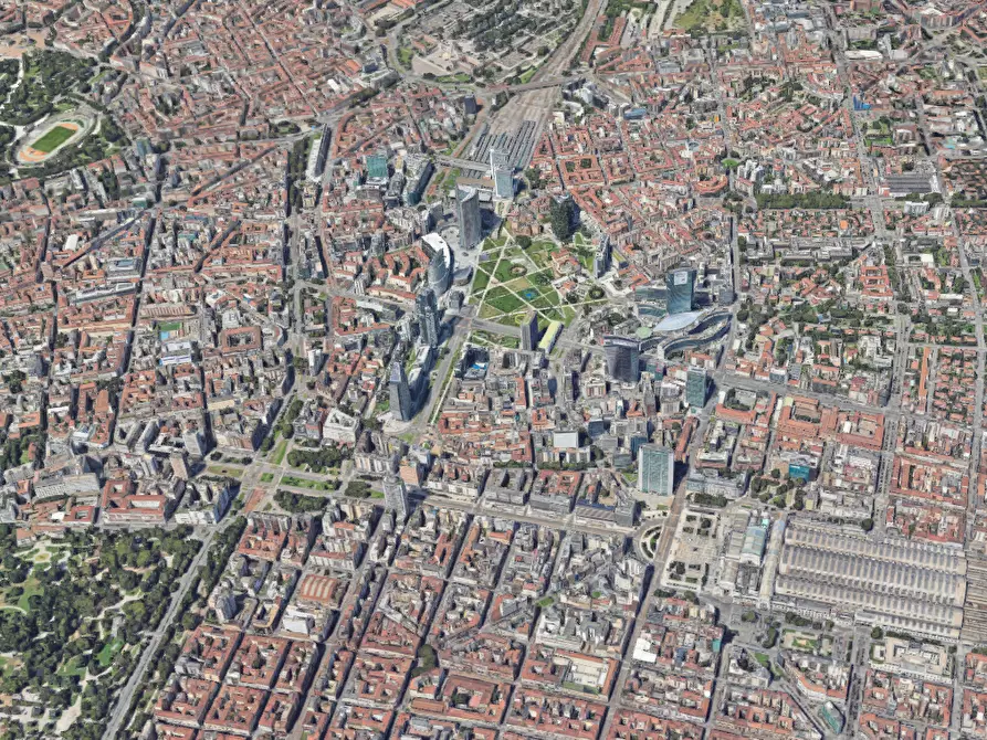 Immagine 8 di Posto auto in vendita  in via Adda a Milano