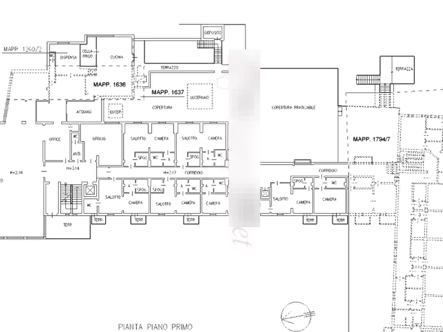 Immagine 22 di Hotel in vendita  in via Valerio Flacco a Abano Terme