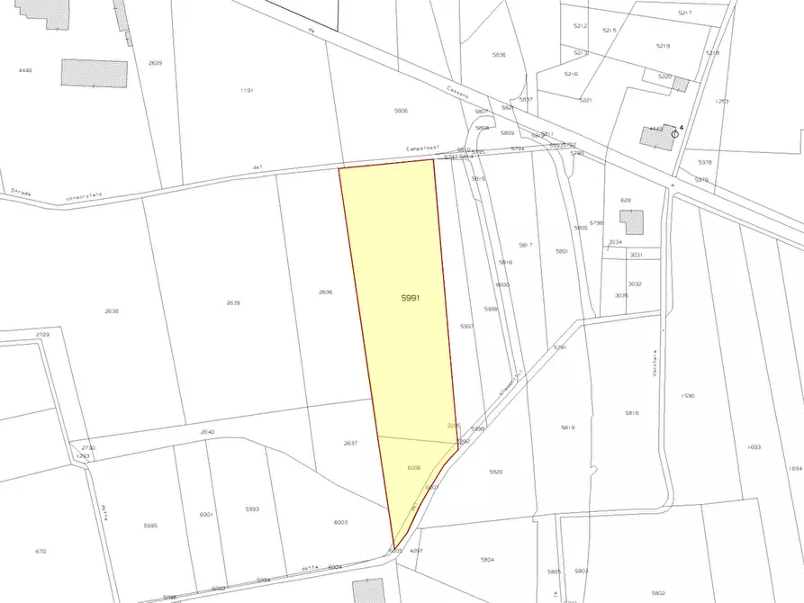 Immagine 6 di Terreno agricolo in vendita  in Via Don F. Donati a Casirate D'adda