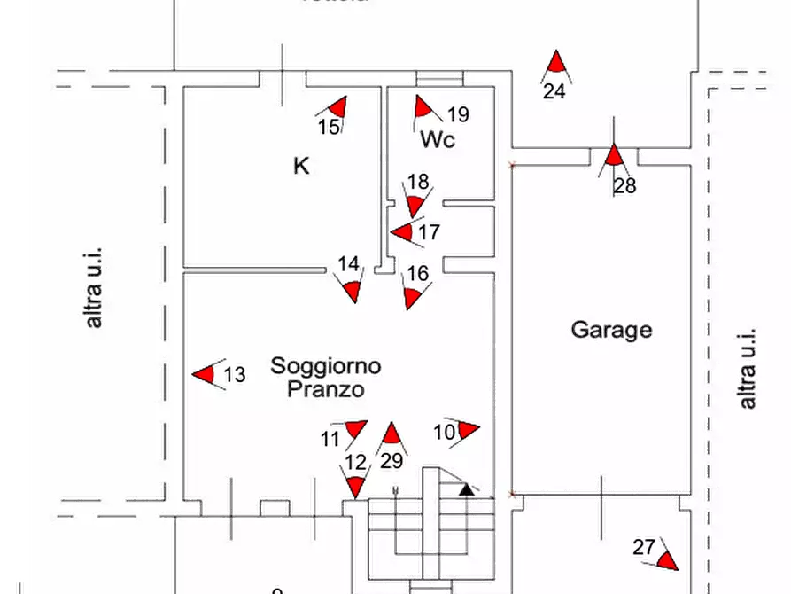 Immagine 37 di Villetta a schiera in vendita  in Strada San Romano Casetto a Ostiglia