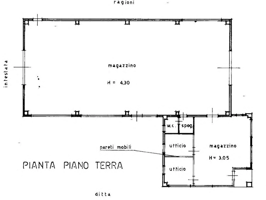 Immagine 12 di Magazzino in vendita  in Via Collecchio a Sala Baganza