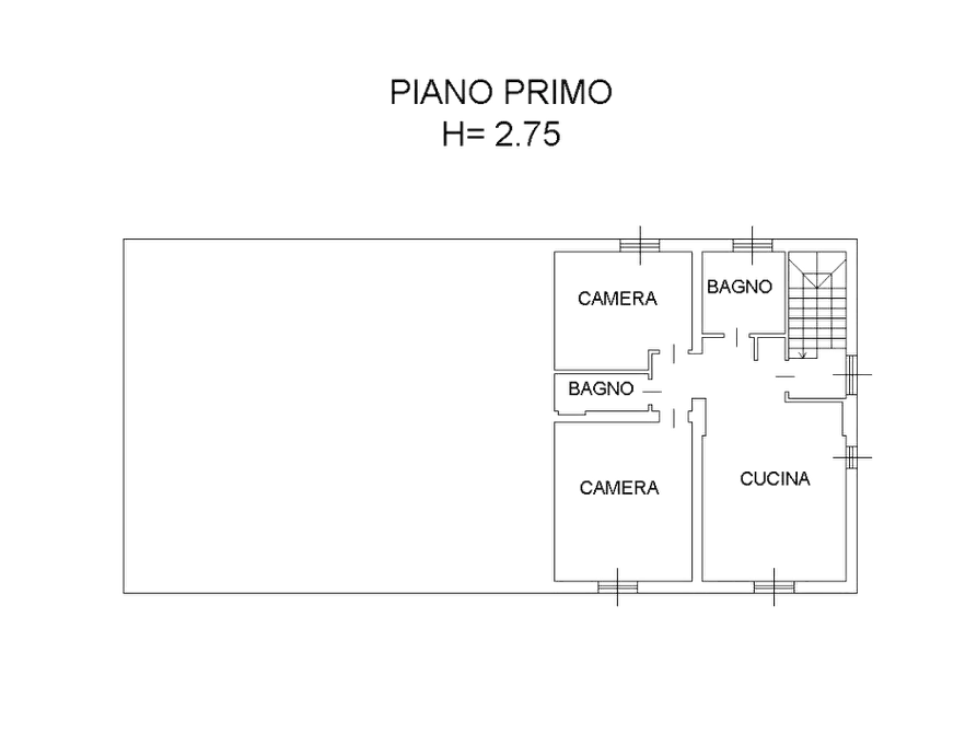 Immagine 10 di Porzione di casa in vendita  in Via Manzoni a Sorbolo Mezzani