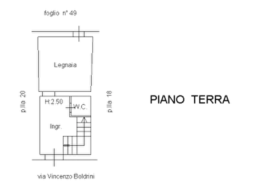 Immagine 23 di Villetta a schiera in vendita  in Via Boldrini a Matelica