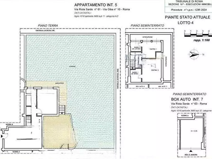 Immagine 27 di Appartamento in vendita  in Via Riola Sardo a Roma
