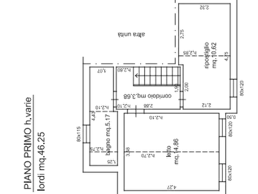 Immagine 22 di Porzione di casa in vendita  in Via ca' rossa a Ferrara